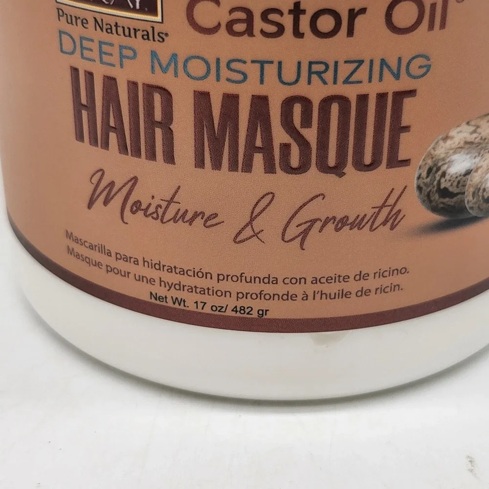 Poshmark Title: OKAY Black Jamaican Castor‎ Oil Hair Masque 17 oz